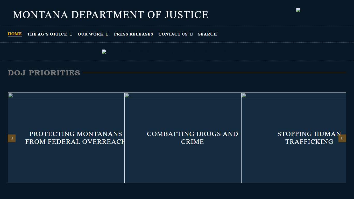 Montana Department of Justice